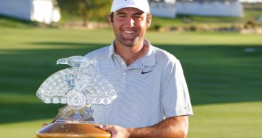 The PGA Tour's Phoenix Open title won by Texas native Scottie Scheffler